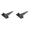 National Manufacturing Extra Heavy Duty Strap T-Hinges - 2 Pack