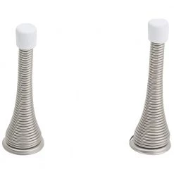National Manufacturing Spring Door Stops - 3" (2 Pack)