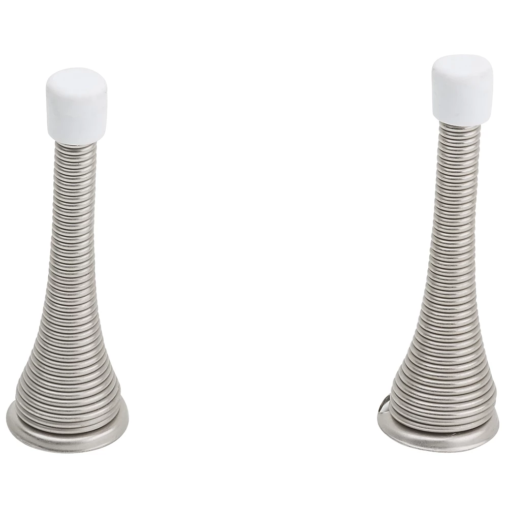 National Manufacturing Spring Door Stops - 3" (2 Pack) 3 National Manufacturing Spring Door Stops - 3" (2 Pack)
