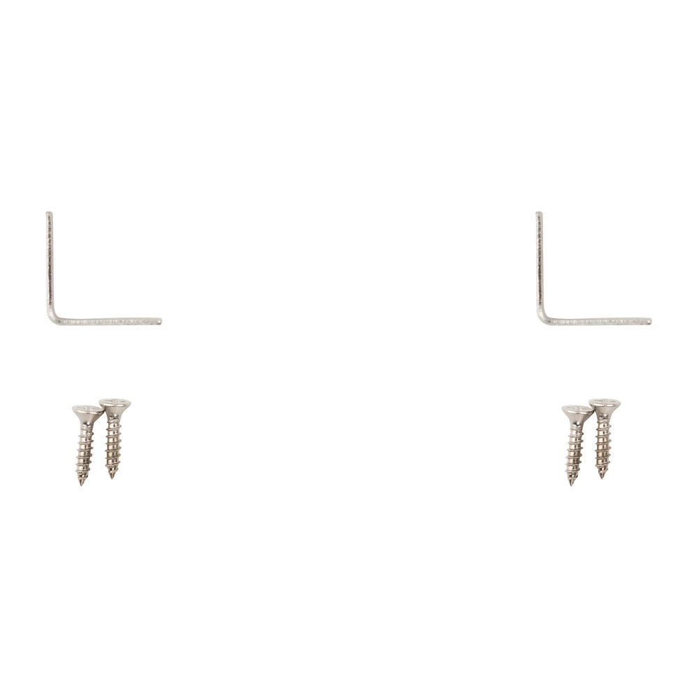 National Manufacturing Corner Braces - Stainless Steel 3 National Manufacturing Corner Braces - Stainless Steel