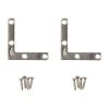 National Manufacturing Flat Corner Braces - Stainless Steel -Home Improvement Sales Shop 8370539 1 1