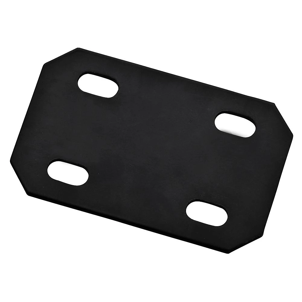 National Manufacturing Mending Brace - Black, 4.7" x 3" x 1/8" 3 National Manufacturing Mending Brace - Black, 4.7" x 3" x 1/8"