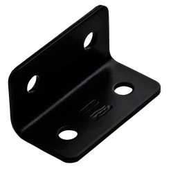 National Manufacturing Wide Corner Braces - Black