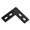 National Manufacturing Flat Corner Brace - Black, Outdoor Use -Home Improvement Sales Shop 8370571 1 1