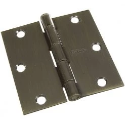 National Manufacturing 512 Square Door Hinges - 3.5" 8 National Manufacturing 512 Square Door Hinges - 3.5" -Home Improvement Sales Shop 8370595 1