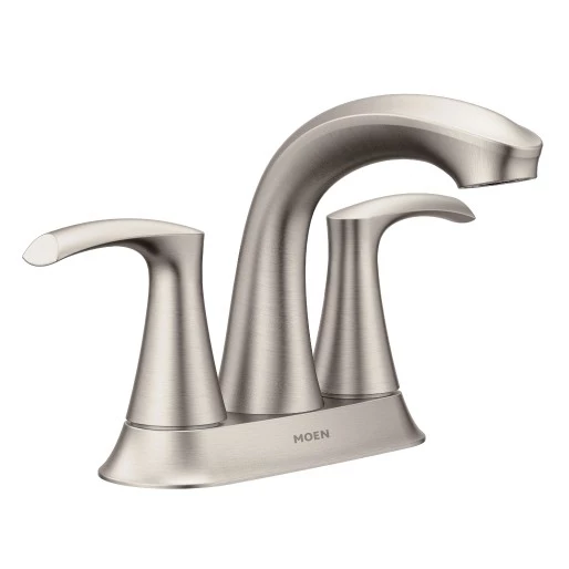 Moen Graeden Spot Resist Brushed Nickel Two-Handle Bathroom Faucet 3 Moen Graeden Spot Resist Brushed Nickel Two-Handle Bathroom Faucet