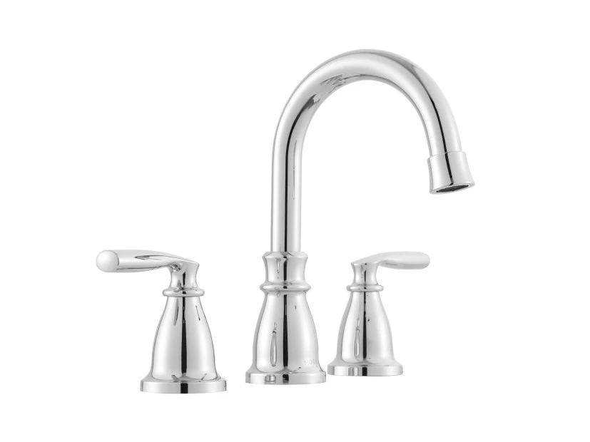 Moen Hilliard Chrome Two-Handle High Arc Bathroom Faucet 5 Moen Hilliard Chrome Two-Handle High Arc Bathroom Faucet - Image 3
