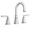 Moen Hilliard Chrome Two-Handle High Arc Bathroom Faucet 2 Moen Hilliard Chrome Two-Handle High Arc Bathroom Faucet -Home Improvement Sales Shop 84539