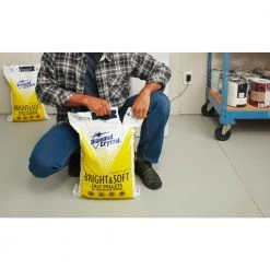 Diamond BRIGHT & SOFT Water Softener Salt Pellets - 40 lbs -Home Improvement Sales Shop 8550015 3 1