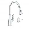 Moen Hadley Chrome One-Handle Pulldown Kitchen Faucet 1 Moen Hadley Chrome One-Handle Pulldown Kitchen Faucet -Home Improvement Sales Shop 87245 1