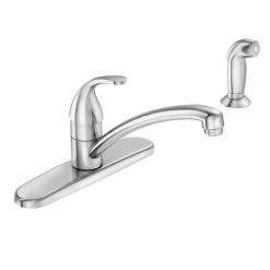 Moen Adler Chrome One-Handle Kitchen Faucet
