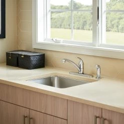 Moen Adler Chrome One-Handle Kitchen Faucet 8 Moen Adler Chrome One-Handle Kitchen Faucet -Home Improvement Sales Shop 87604 2