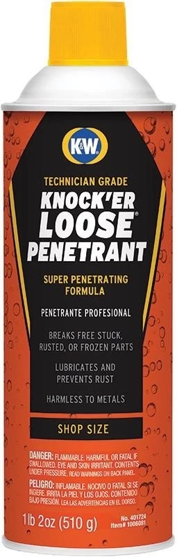Knock'er Loose Lubricant Penetrant - 18oz 3 Knock'er Loose Lubricant Penetrant - 18oz