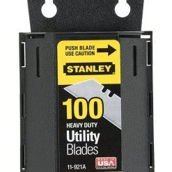 Stanley 100-Pack 1992 Heavy Duty Utility Blades with Dispenser