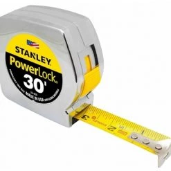 Stanley 30ft PowerLock Classic Tape Measure 5 Stanley 30ft PowerLock Classic Tape Measure -Home Improvement Sales Shop 8910139 2