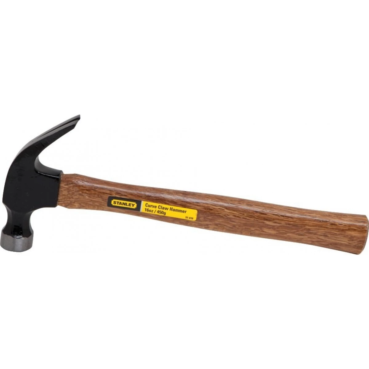 Stanley 16 oz. Curved Claw Wood Handle Nailing Hammer 3 Stanley 16 oz. Curved Claw Wood Handle Nailing Hammer