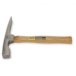 Stanley 24 oz. Hickory Handle Bricklayer's Hammer