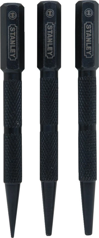 Stanley 3pc Steel Nail Set 3 Stanley 3pc Steel Nail Set