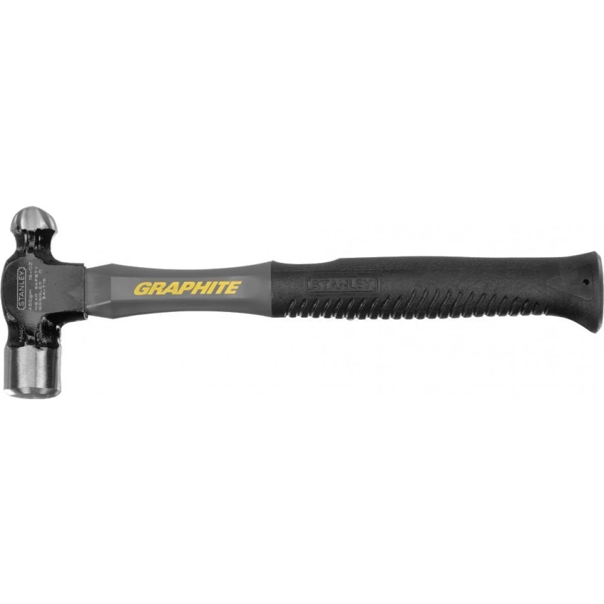 Stanley 16 oz. Jacketed Graphite Ball Pein Hammer 3 Stanley 16 oz. Jacketed Graphite Ball Pein Hammer