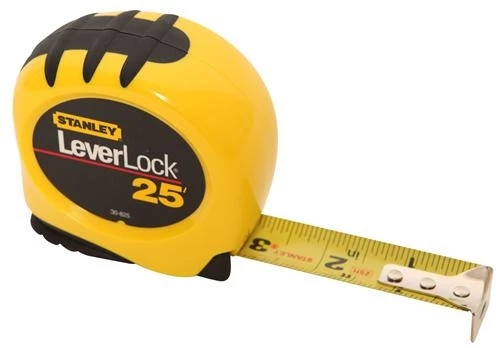 Stanley 25' x 1" LeverLock Tape Rule 4 Stanley 25' x 1" LeverLock Tape Rule - Image 2