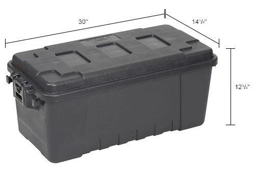 Plano Molding 1719-00 Storage Trunk - 68 Quart 10 Plano Molding 1719-00 Storage Trunk - 68 Quart - Image 8