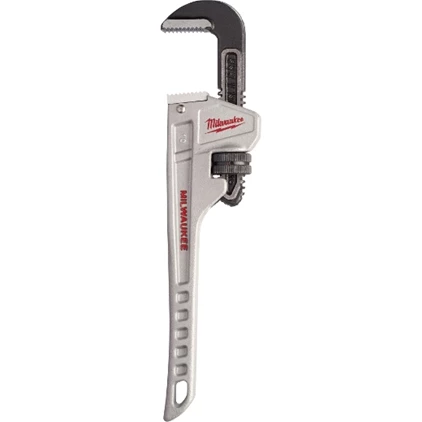 Milwaukee 10” Aluminum Pipe Wrench 3 Milwaukee 10” Aluminum Pipe Wrench