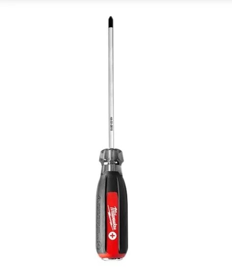 Milwaukee #2 Phillips Cushion-Grip Demolition Screwdriver 3 Milwaukee #2 Phillips Cushion-Grip Demolition Screwdriver