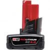 Milwaukee M12™ REDLITHIUM™ XC 4.0 Extended Capacity Battery Pack -Home Improvement Sales Shop 9140235 1