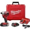 Milwaukee 2850-22CT M18 1/4" Hex Impact Driver Kit 2 Milwaukee 2850-22CT M18 1/4" Hex Impact Driver Kit -Home Improvement Sales Shop 9141461