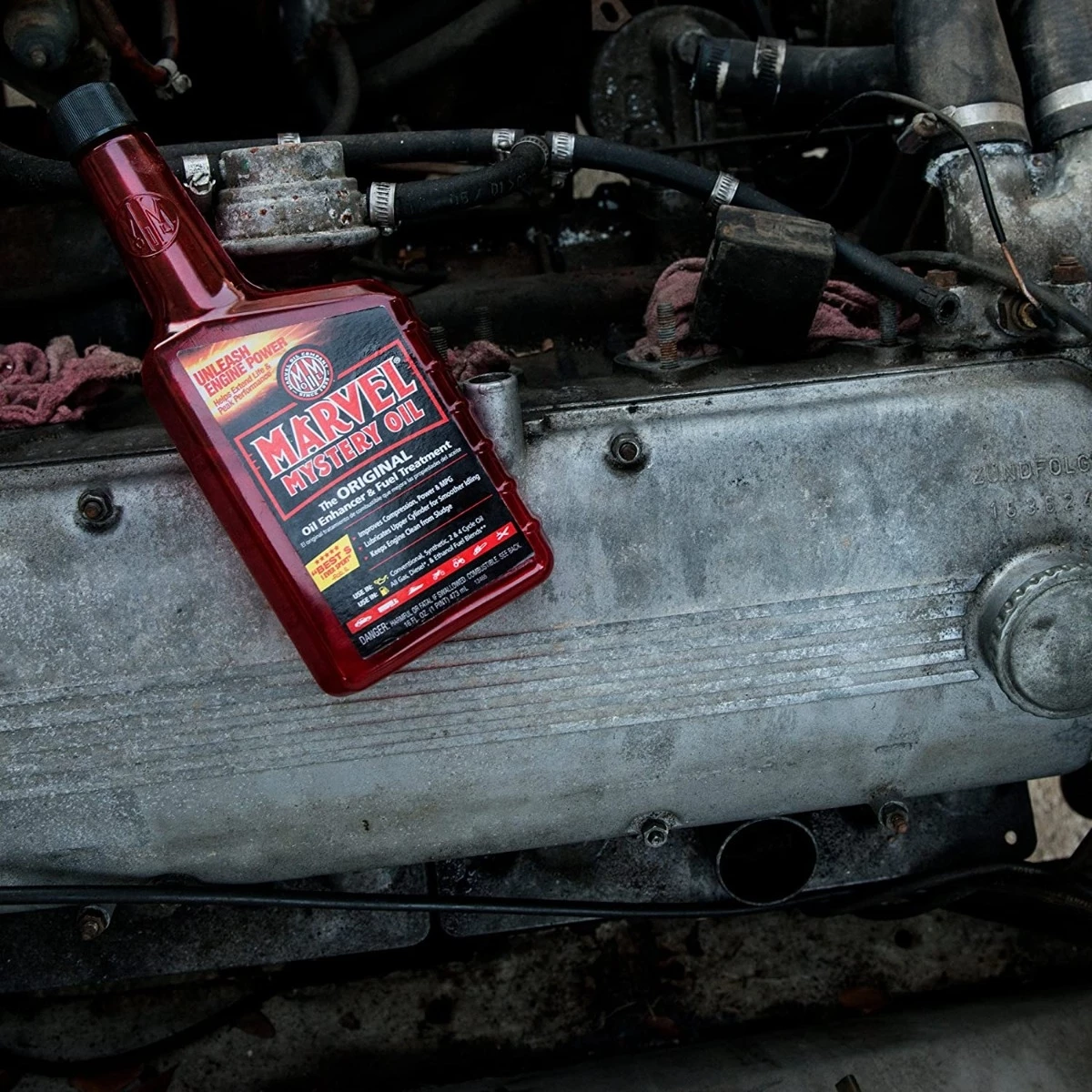 Marvel Mystery Oil Enhancer & Fuel Treatment - Pint 7 Marvel Mystery Oil Enhancer & Fuel Treatment - Pint - Image 5