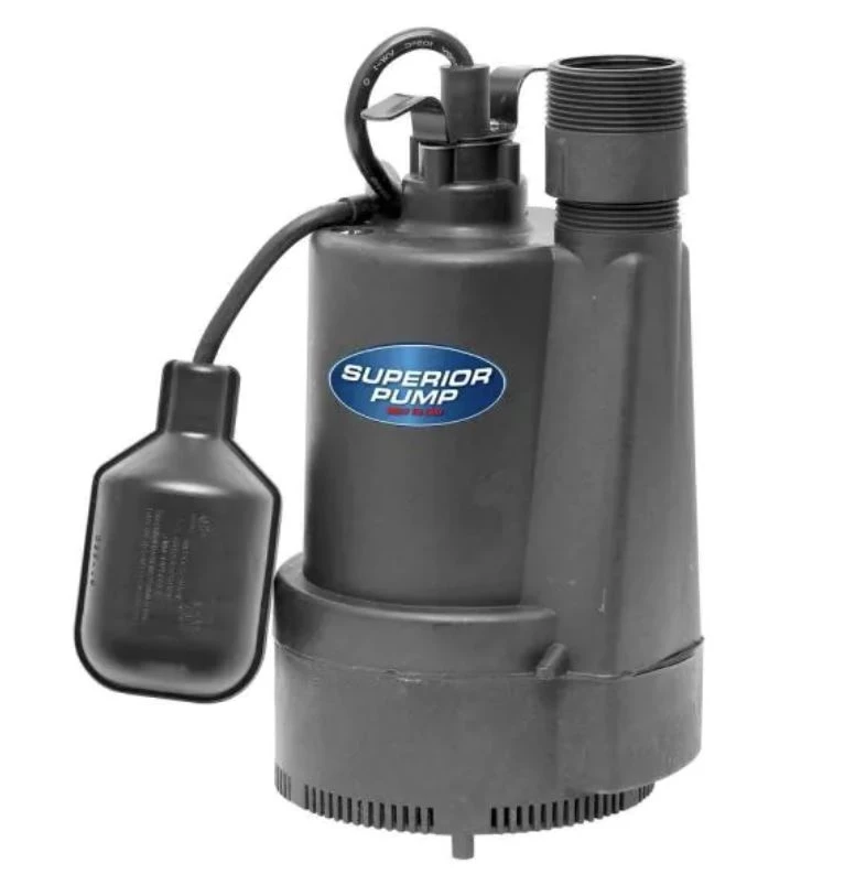 Superior Pump 1/3HP Thermoplast Sump Pump 3 Superior Pump 1/3HP Thermoplast Sump Pump