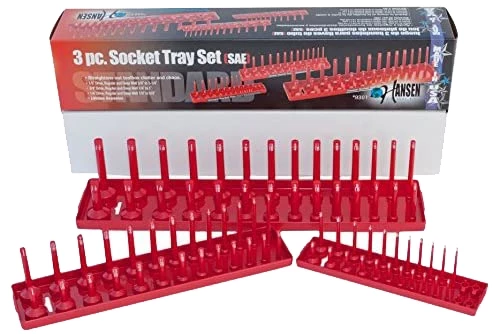 Hansen Socket Tray Sets 3 pc. 3 Hansen Socket Tray Sets 3 pc.