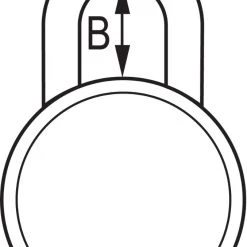 Master Lock 2-1/2in (64mm) Wide Solid Steel Body Padlock w/2in (51mm) Shackle 5 Master Lock 2-1/2in (64mm) Wide Solid Steel Body Padlock w/2in (51mm) Shackle -Home Improvement Sales Shop 930dlhpf 2 1