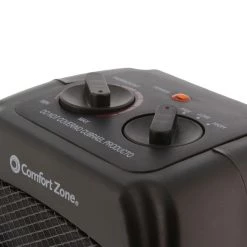 Comfort Zone Ceramic Electric Portable Space Heater, Black -Home Improvement Sales Shop 996a954f 7d71 4cf7 85f2 4bc890e4af6e 1 03bbdb9025961aab6553a5456c3a23aa 1