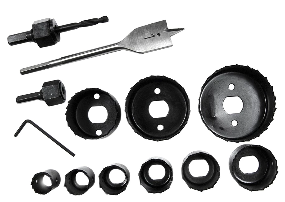 Century Drill 14 Piece Carbon Hole Saw Set 4 Century Drill 14 Piece Carbon Hole Saw Set - Image 2