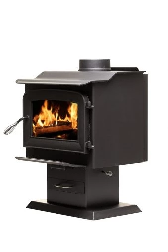 Ashley Hearth 1,200 Sq. Ft. Pedestal Wood Stove 4 Ashley Hearth 1,200 Sq. Ft. Pedestal Wood Stove - Image 2
