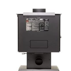 Ashley Hearth 1,200 Sq. Ft. Pedestal Wood Stove -Home Improvement Sales Shop aw1120e p back view 339x508 3