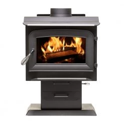 Ashley Hearth 1,200 Sq. Ft. Pedestal Wood Stove