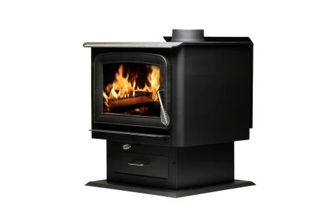 Ashley Hearth 2,500 Sq. Ft. Pedestal Wood Stove 4 Ashley Hearth 2,500 Sq. Ft. Pedestal Wood Stove - Image 2