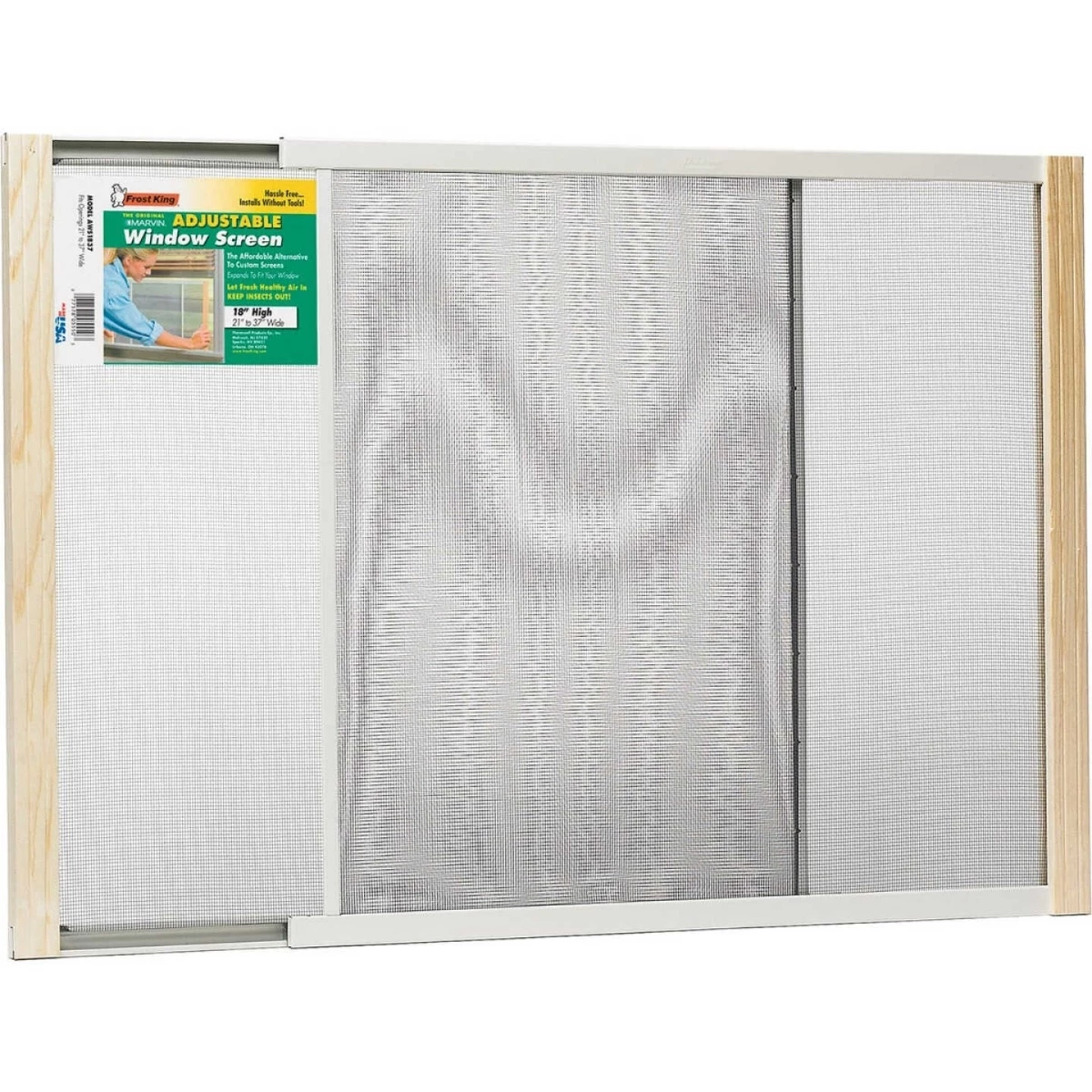 Frost King Adjustable Window Screen 4 Frost King Adjustable Window Screen - Image 2