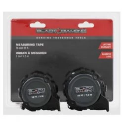 Black Diamond Tape Measures, 16' and 25' 5 Black Diamond Tape Measures, 16' and 25' -Home Improvement Sales Shop bd1 070 tape measurespackage