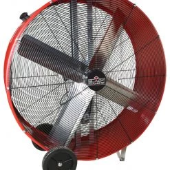 BLACK DIAMOND 42 IN. 2-SPEED BELT DRIVE DRUM FAN