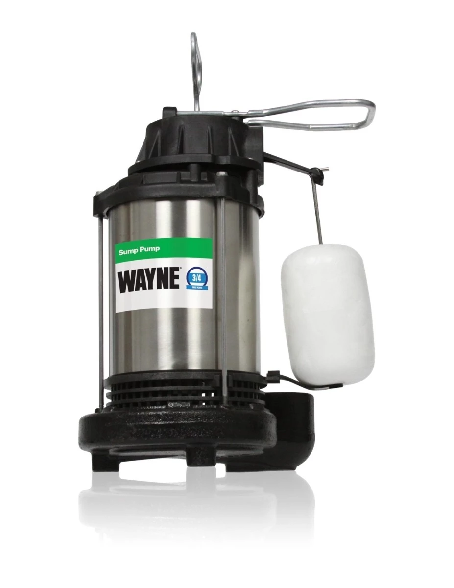Wayne 3/4 HP Cast Iron/Stainless Steel Submersible Sump Pump 3 Wayne 3/4 HP Cast Iron/Stainless Steel Submersible Sump Pump