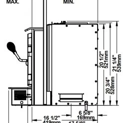 Drolet Escape 1500-I Wood Insert Trio (35 ft) 18 Drolet Escape 1500-I Wood Insert Trio (35 ft) -Home Improvement Sales Shop db03137 2 1 1 2