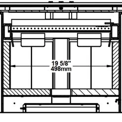 Drolet Escape 1500-I Wood Insert Trio (35 ft) 20 Drolet Escape 1500-I Wood Insert Trio (35 ft) -Home Improvement Sales Shop db03137 4 1 1 2
