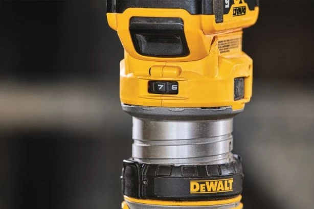 DeWalt 20V MAX* XR® Brushless Cordless Compact Router 6 DeWalt 20V MAX* XR® Brushless Cordless Compact Router - Image 4