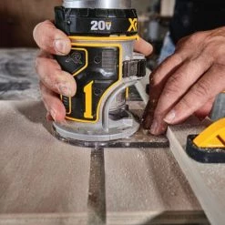 DeWalt 20V MAX* XR® Brushless Cordless Compact Router 19 DeWalt 20V MAX* XR® Brushless Cordless Compact Router -Home Improvement Sales Shop dcw600b 9
