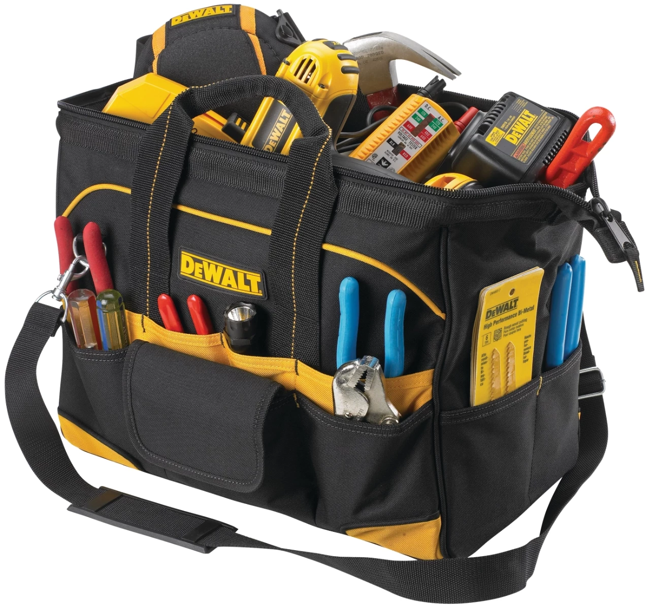 DeWalt 16" Tradesman Closed Top Tool Bag 3 DeWalt 16" Tradesman Closed Top Tool Bag