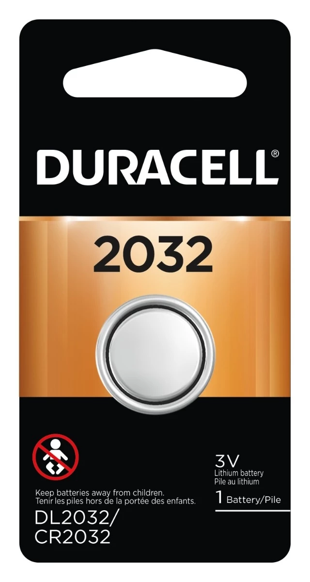 Duracell® Lithium Battery, 2032 Coin Cell, 3V, 1 Pack 3 Duracell® Lithium Battery, 2032 Coin Cell, 3V, 1 Pack