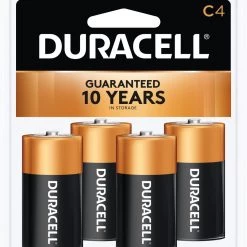 Duracell C Battery 4pk
